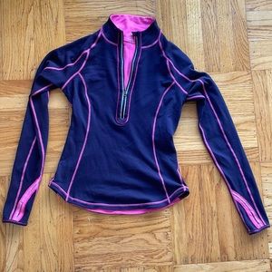 Reversible lululemon long sleeve half zip